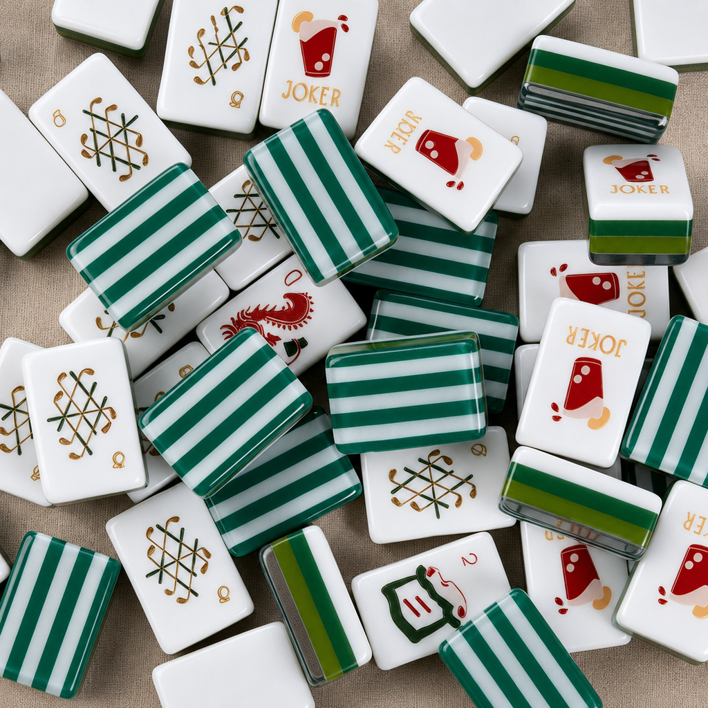 Golf Edition Mahjong Set – Tee Off with a Classic Twist