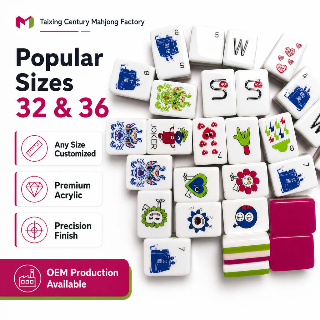 Mood Storm American Mahjong Set | Bold Expressive Emotion-Themed Tile Game