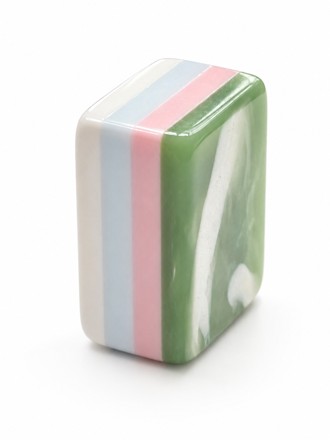 Jade Stone Women's American Mahjong Set | Luxe Feminine Tile Game