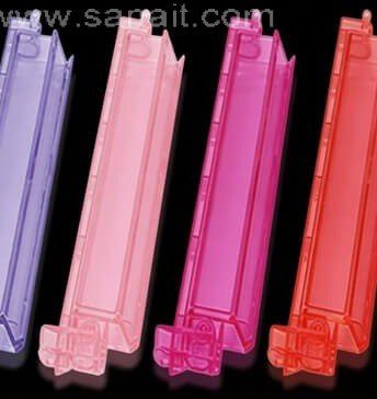 Lavender Pastel Acrylic American Mahjong Racks & Pushers (Set of 4) — American Mahjong accessory pack shot