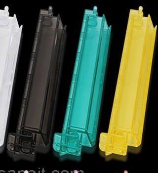 Smoke Black Acrylic American Mahjong Racks & Pushers (Set of 4) — American Mahjong accessory pack shot