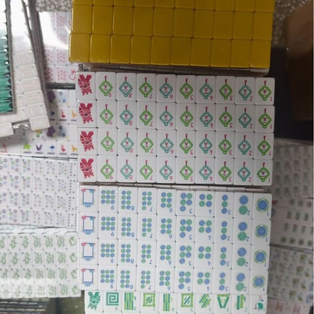 Year Of The Horse American Mahjong Set — American Mahjong tile set pack shot